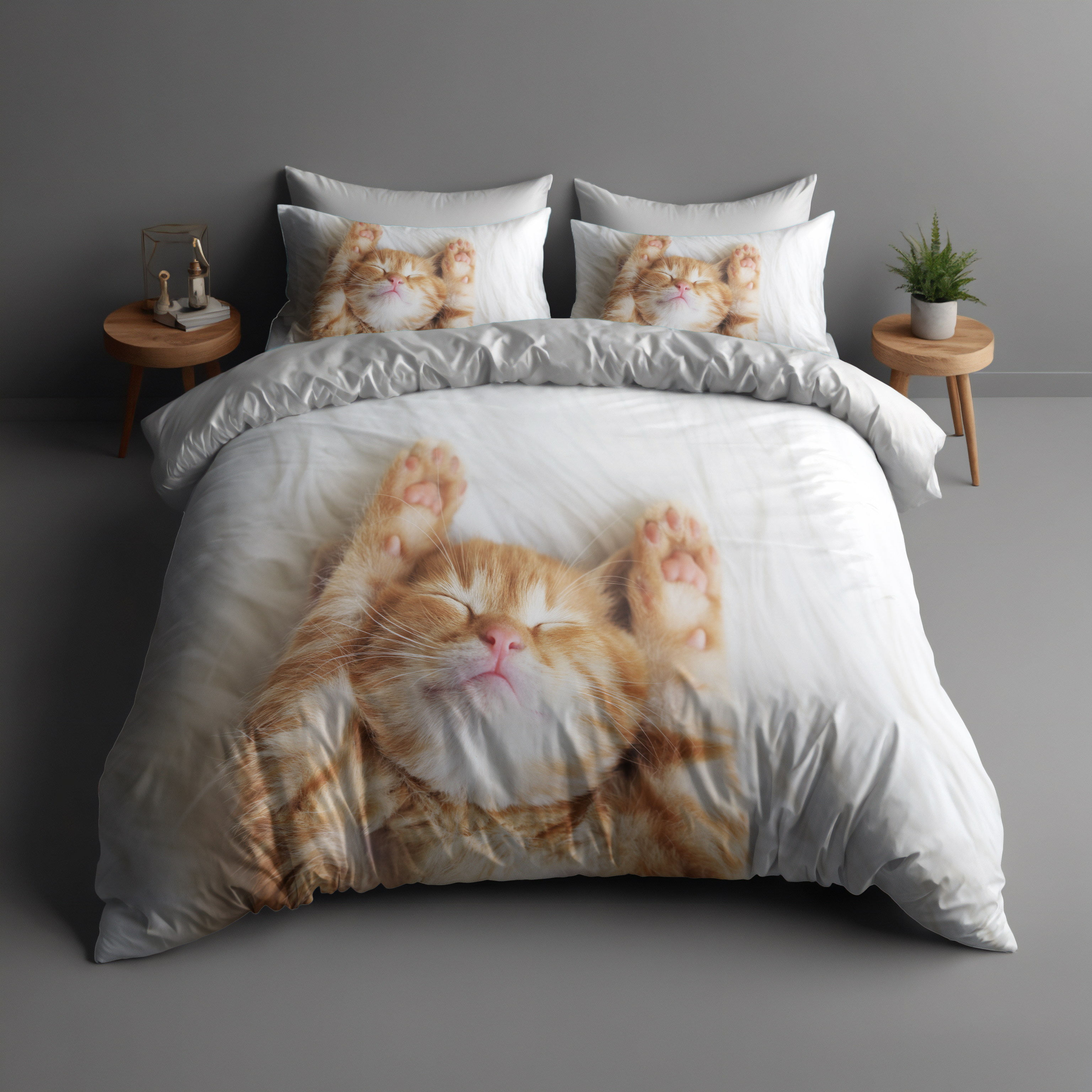 Personalized Duvet Cover Set - Premium Polyester & 100% Cotton | Cozy Cubs