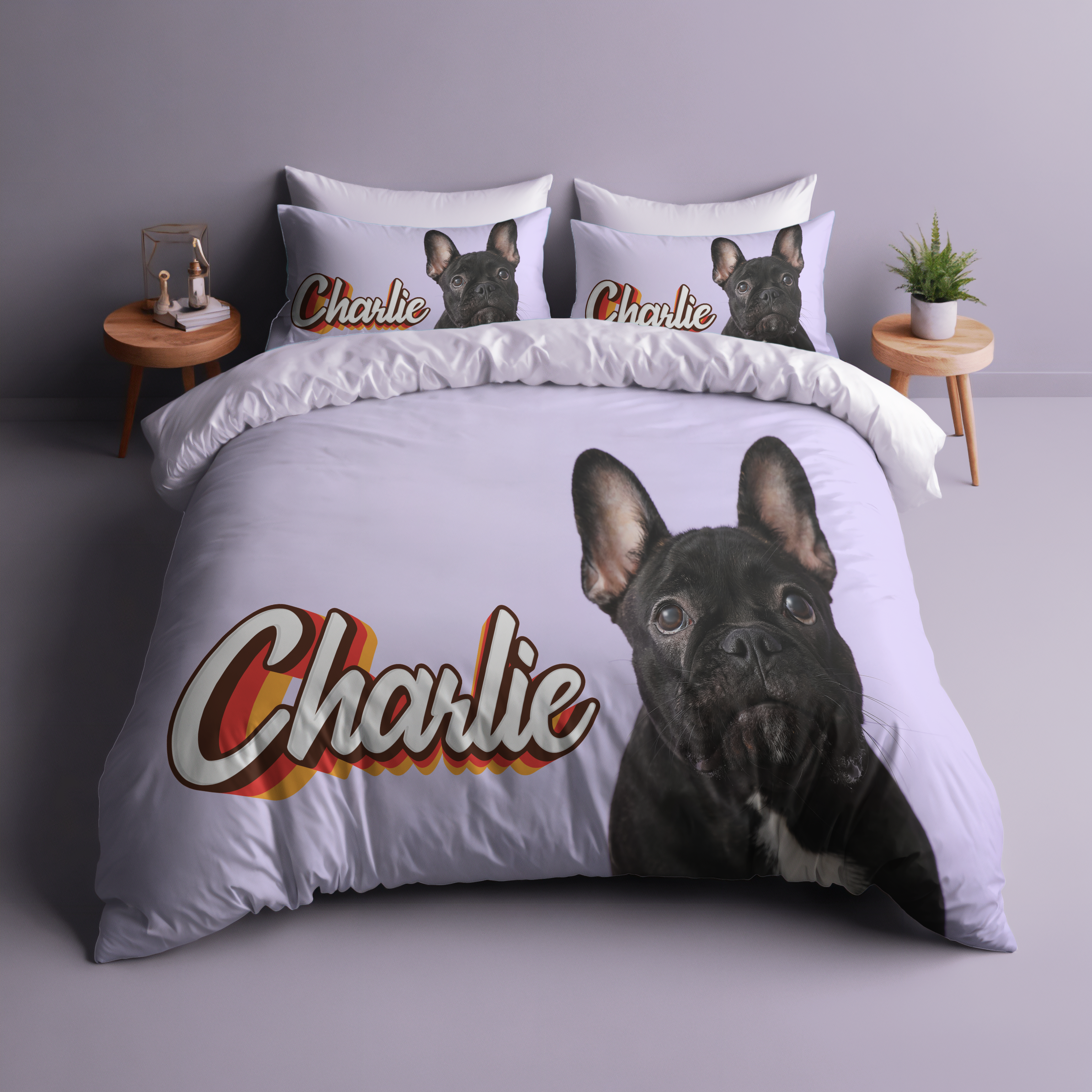 Personalized Duvet Cover Set - Premium Polyester & 100% Cotton | Cozy Cubs