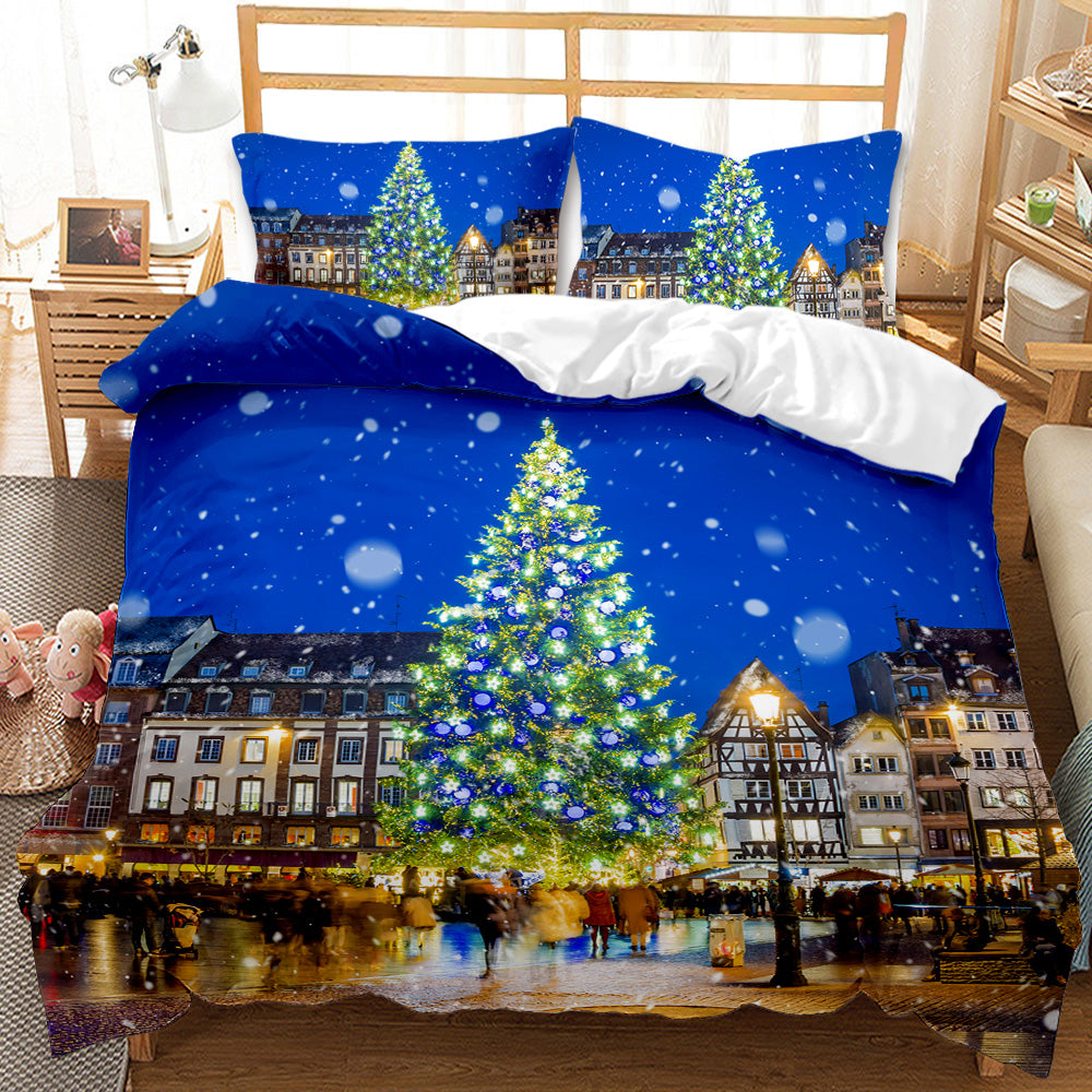 Winter Wonderland Personalised Quilt Cover Set