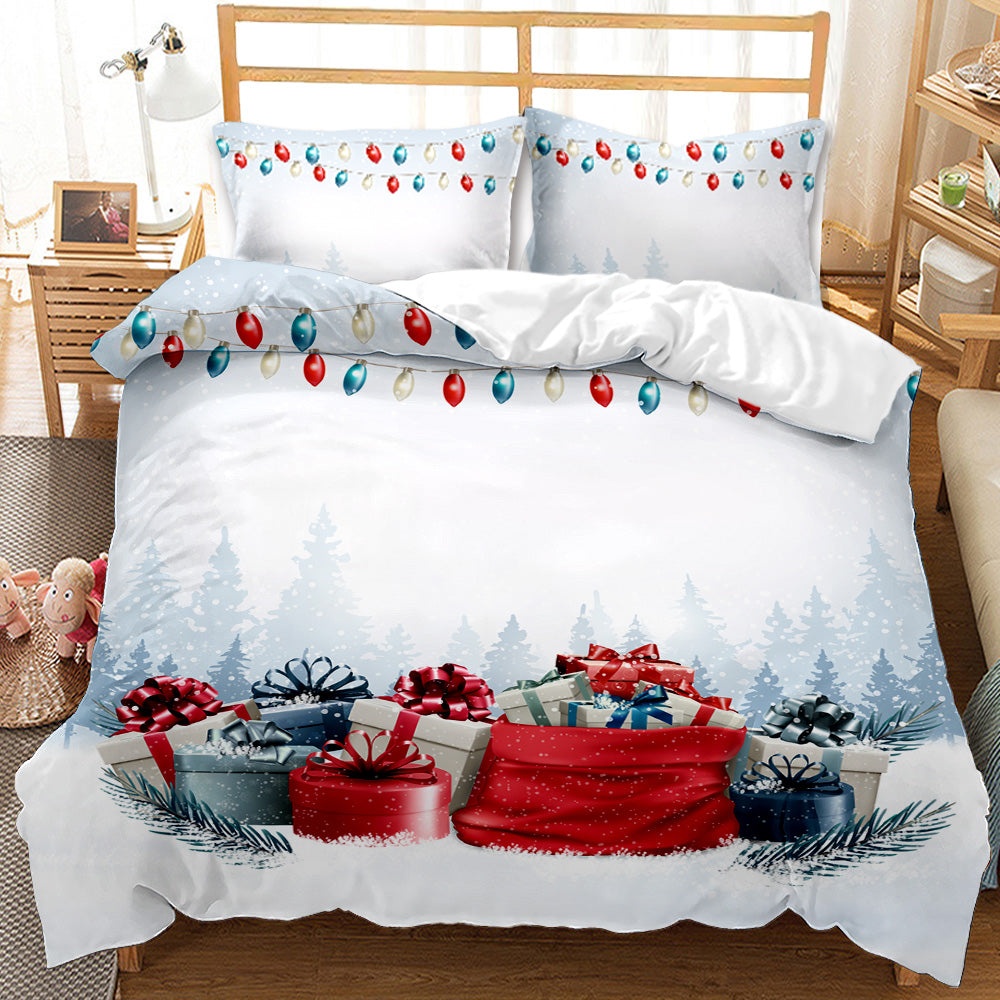Festive Cheer Personalised Quilt Cover Set