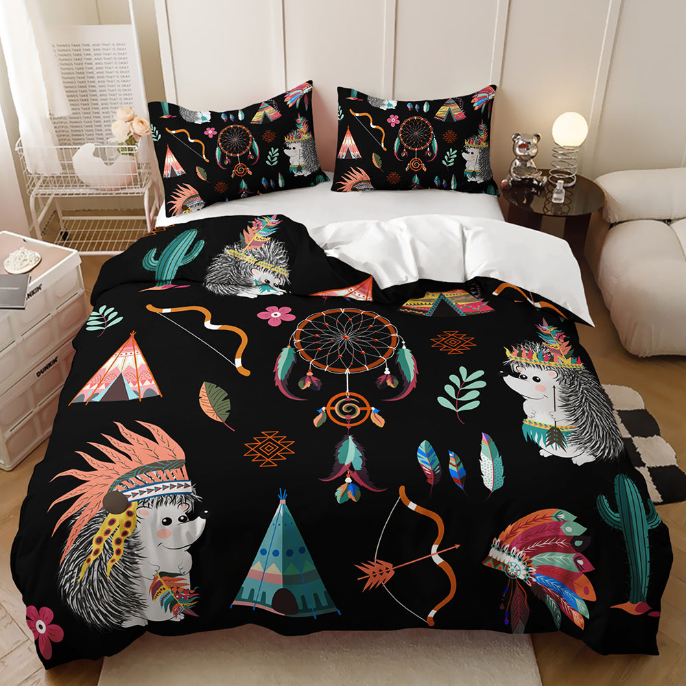 Dreamcatcher Hedgehog Adventure Bedding Set