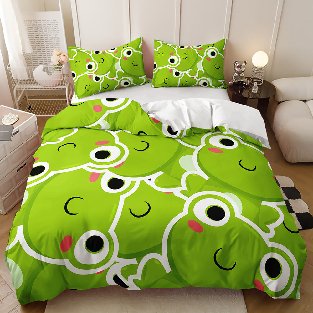 Happy Frog Fantasy Bedding Set