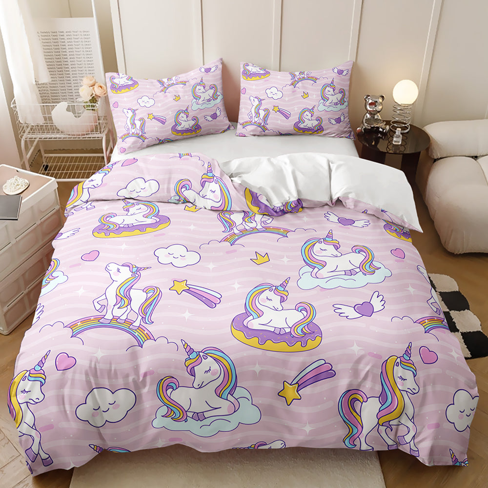 Dreamy Unicorn Skies Quilt Cover Set