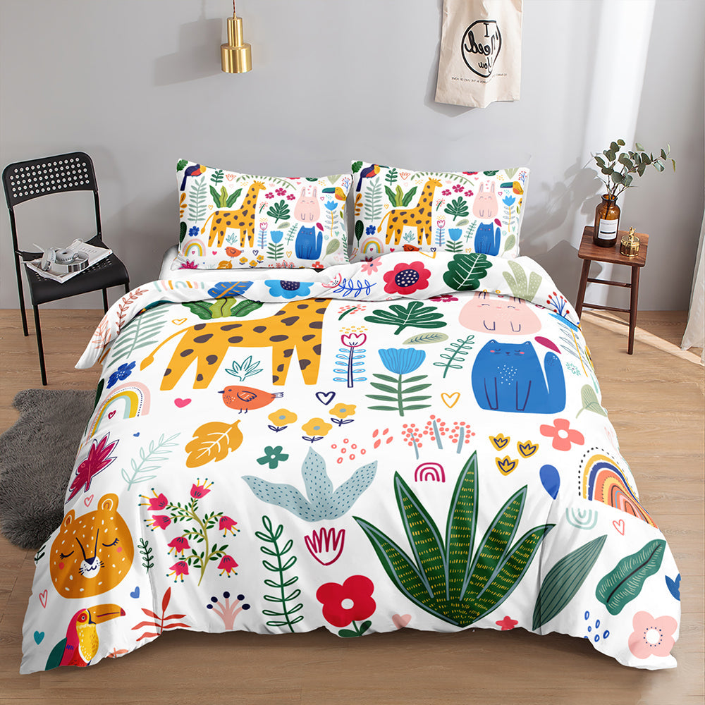 Jungle Safari Dreams Quilt Cover Set