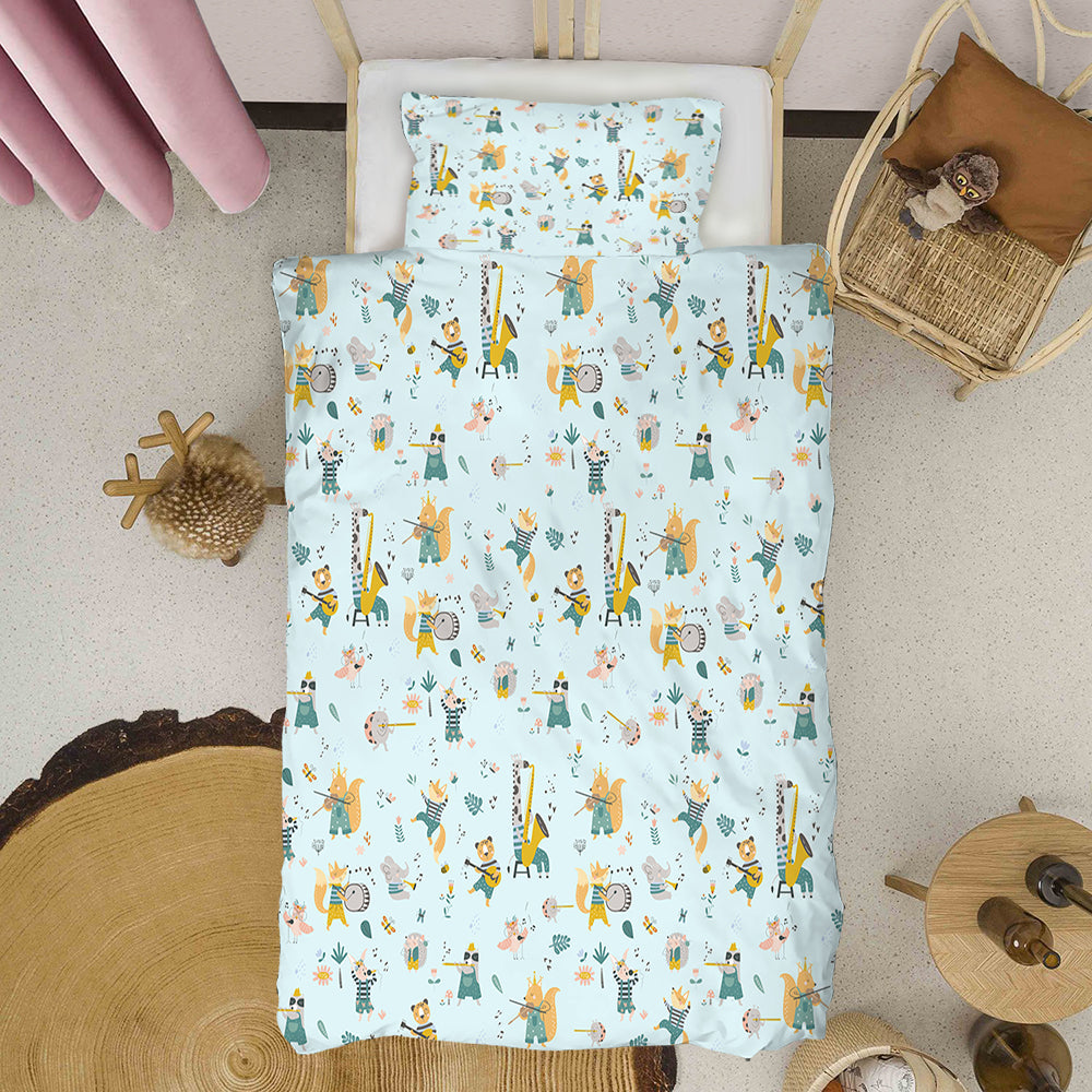 Jungle Safari Friends Quilt Cover Set