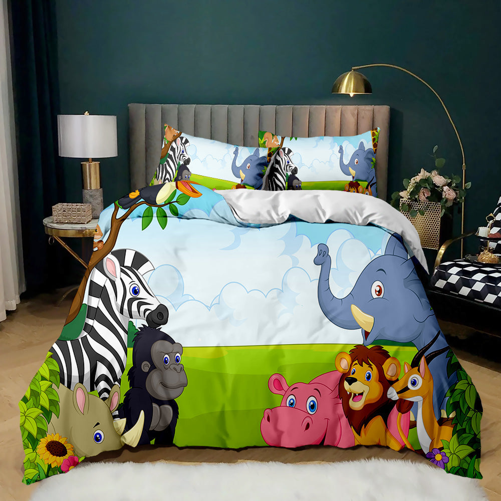 Safari Friends Jungle Adventure Bedding Set