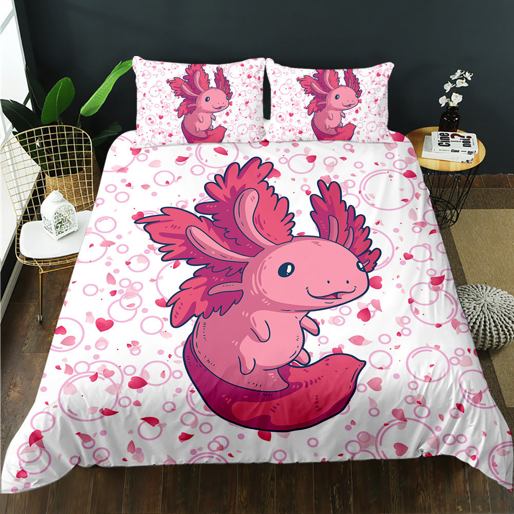 Axolotl Dream Bubble Quilt Cover Set