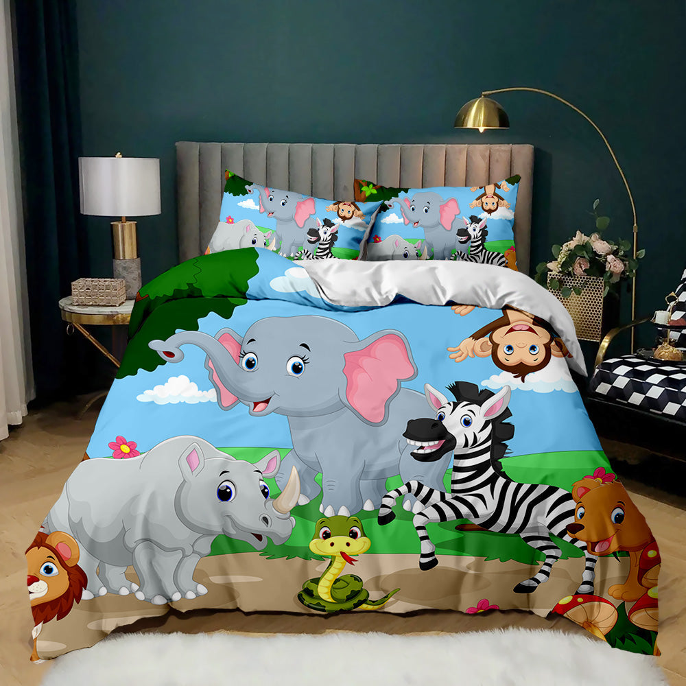 Savannah Safari Adventure Bedding Set