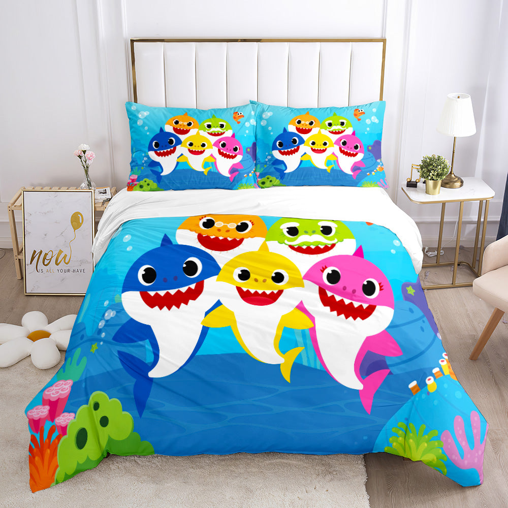 Underwater Shark Party Quilt Cover Set