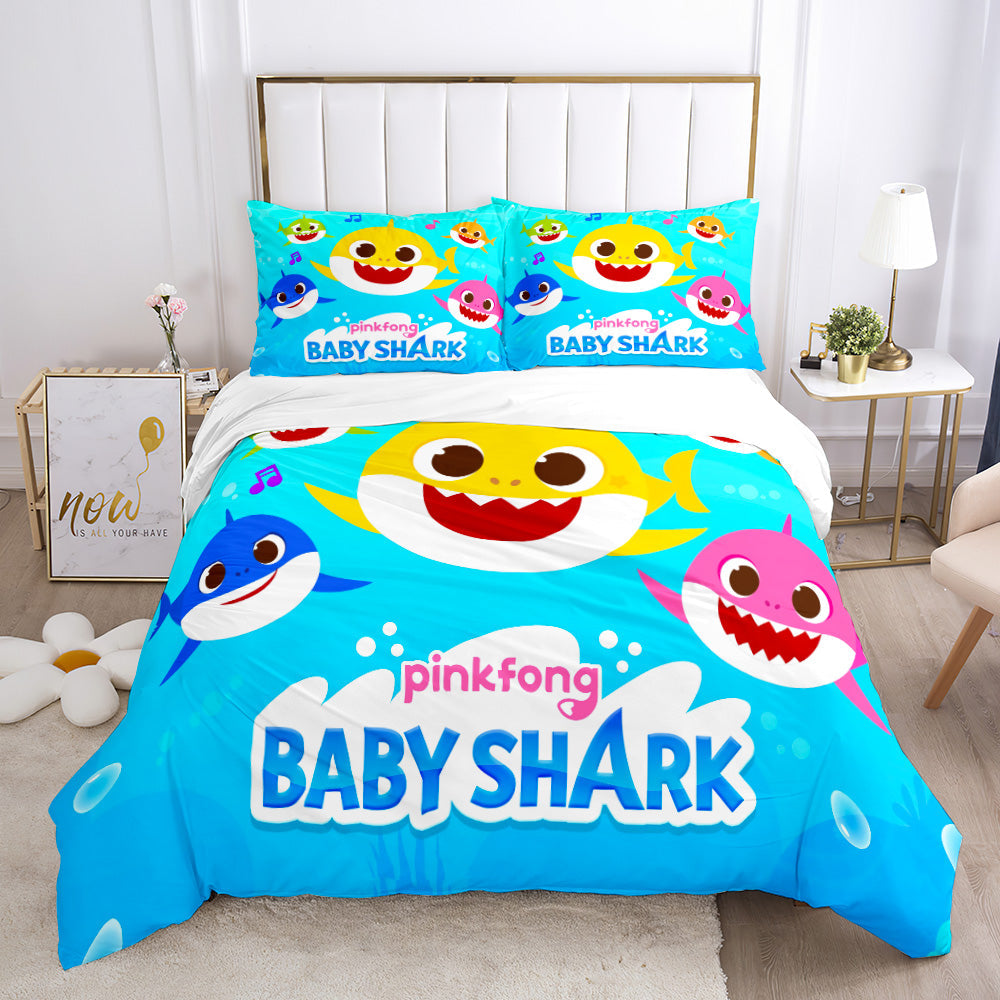 Underwater Melody Shark Duvet Set