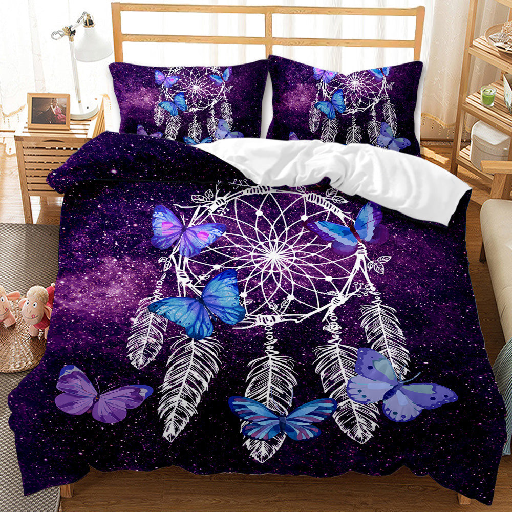 Celestial Dreamcatcher Butterfly Bedding Set