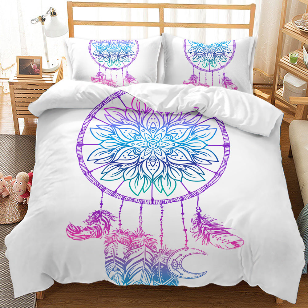 Mystical Dreamcatcher Aura Quilt Cover Set