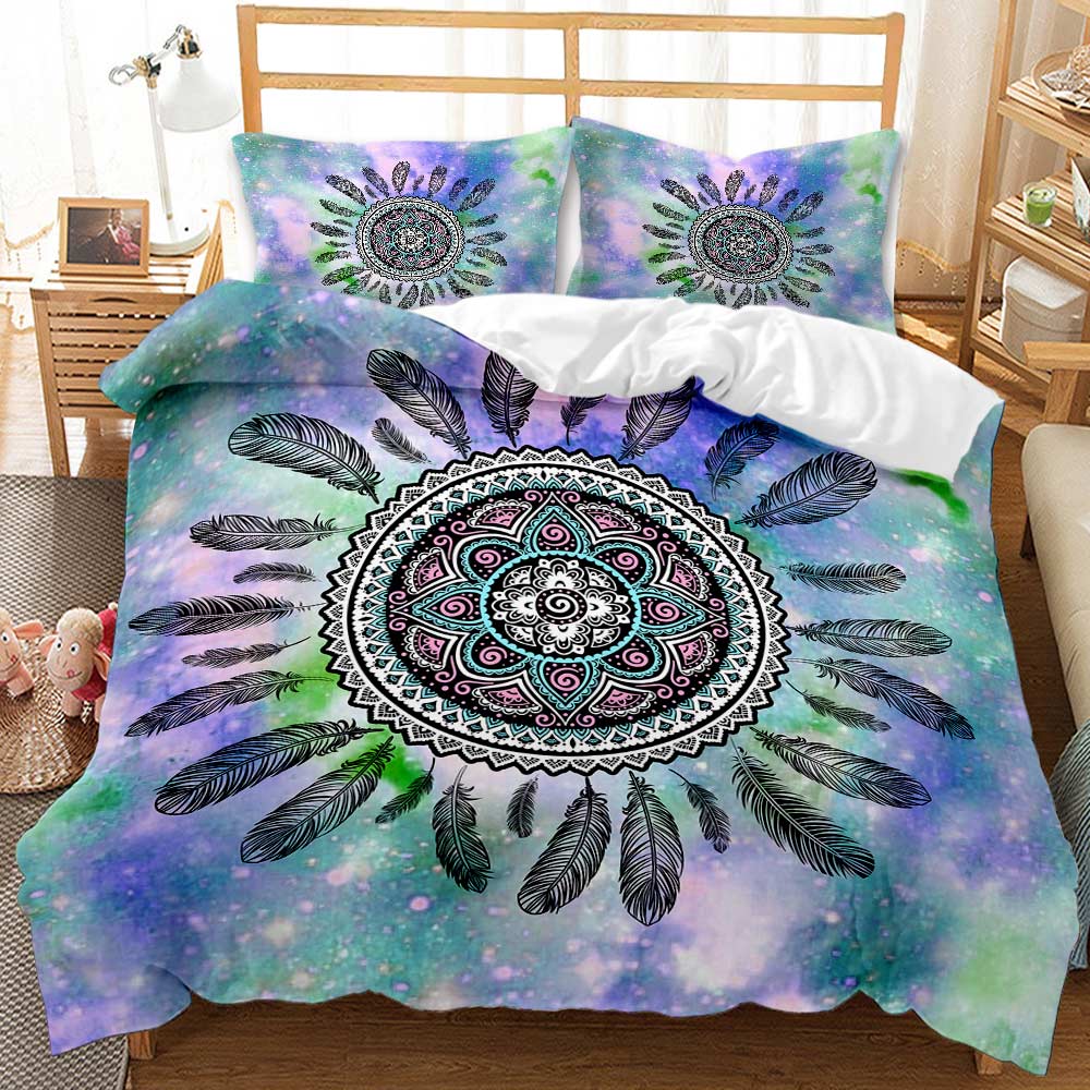 Mystical Dreamcatcher Universe Quilt Set