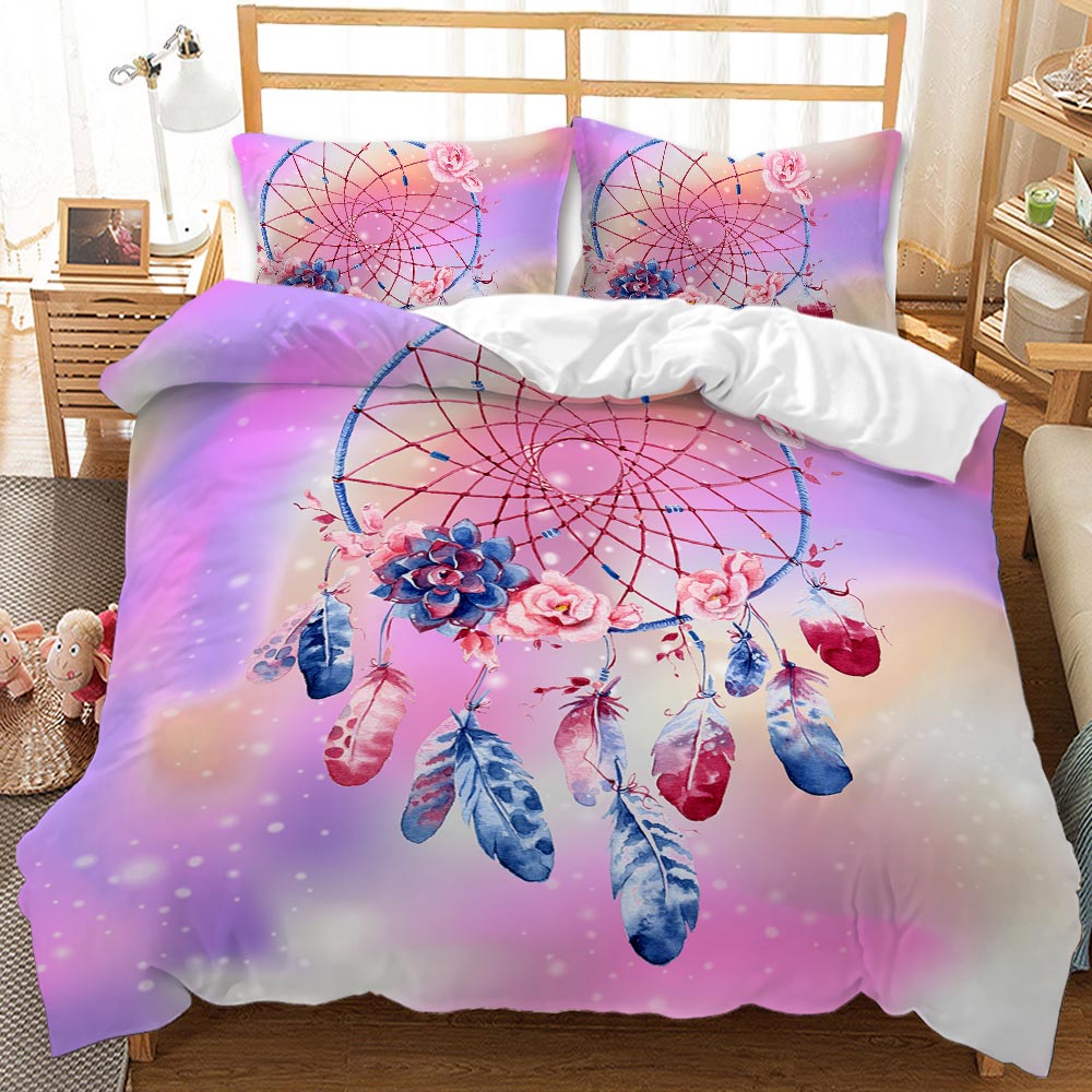 Dreamy Blossom Dreamcatcher Quilt Set