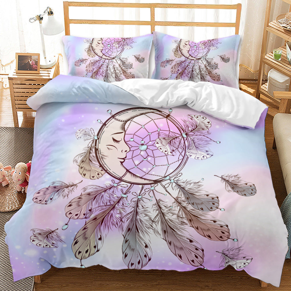 Moonlit Dreamcatcher Enchantment Bedding Set