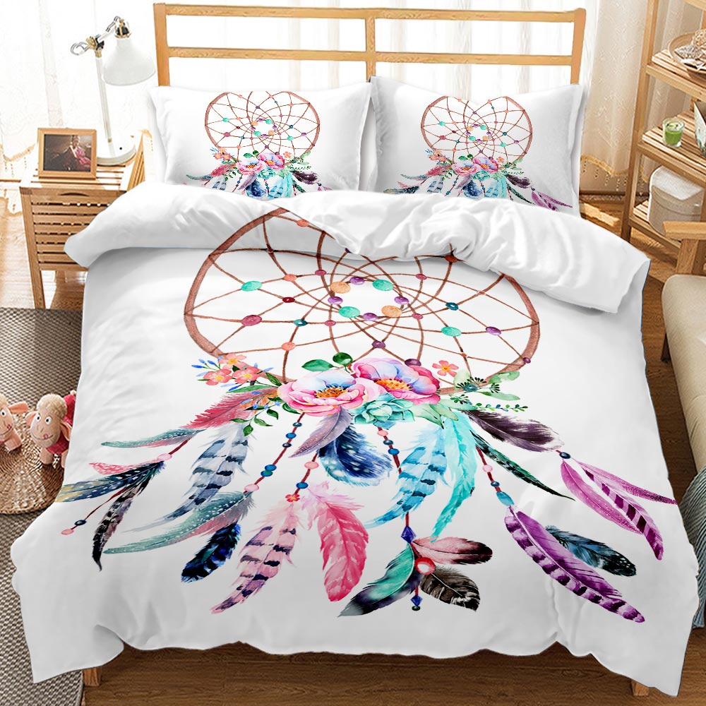 Mystical Dreamcatcher Blossom Quilt Set