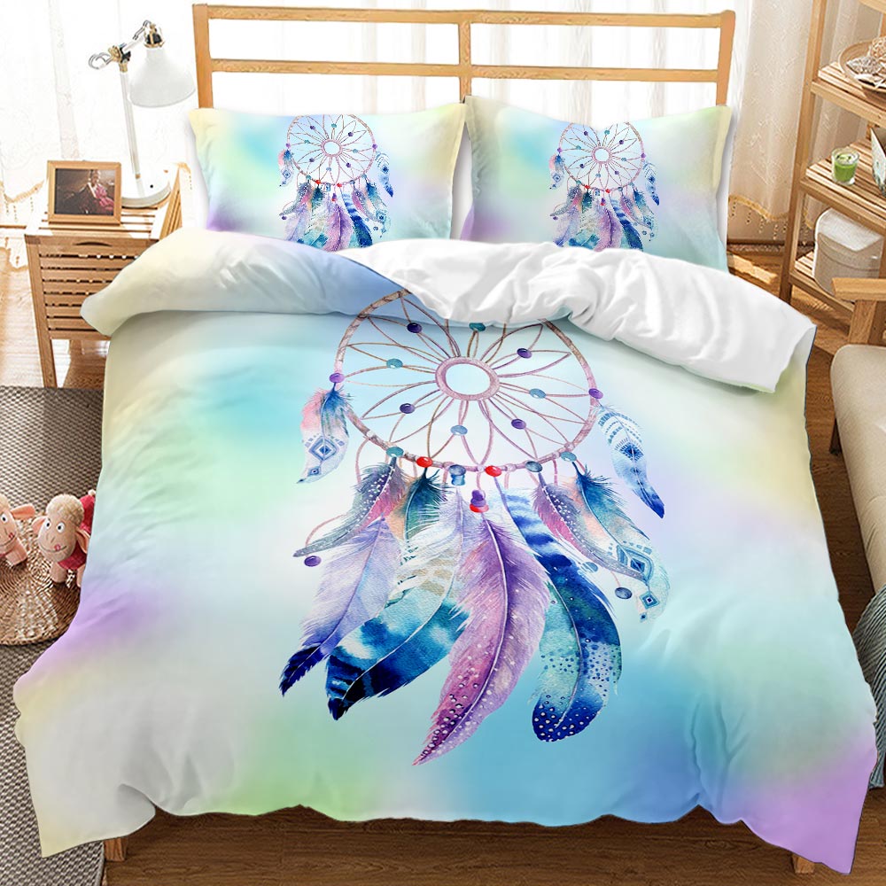 Mystic Dreamcatcher Aura Quilt Cover Set