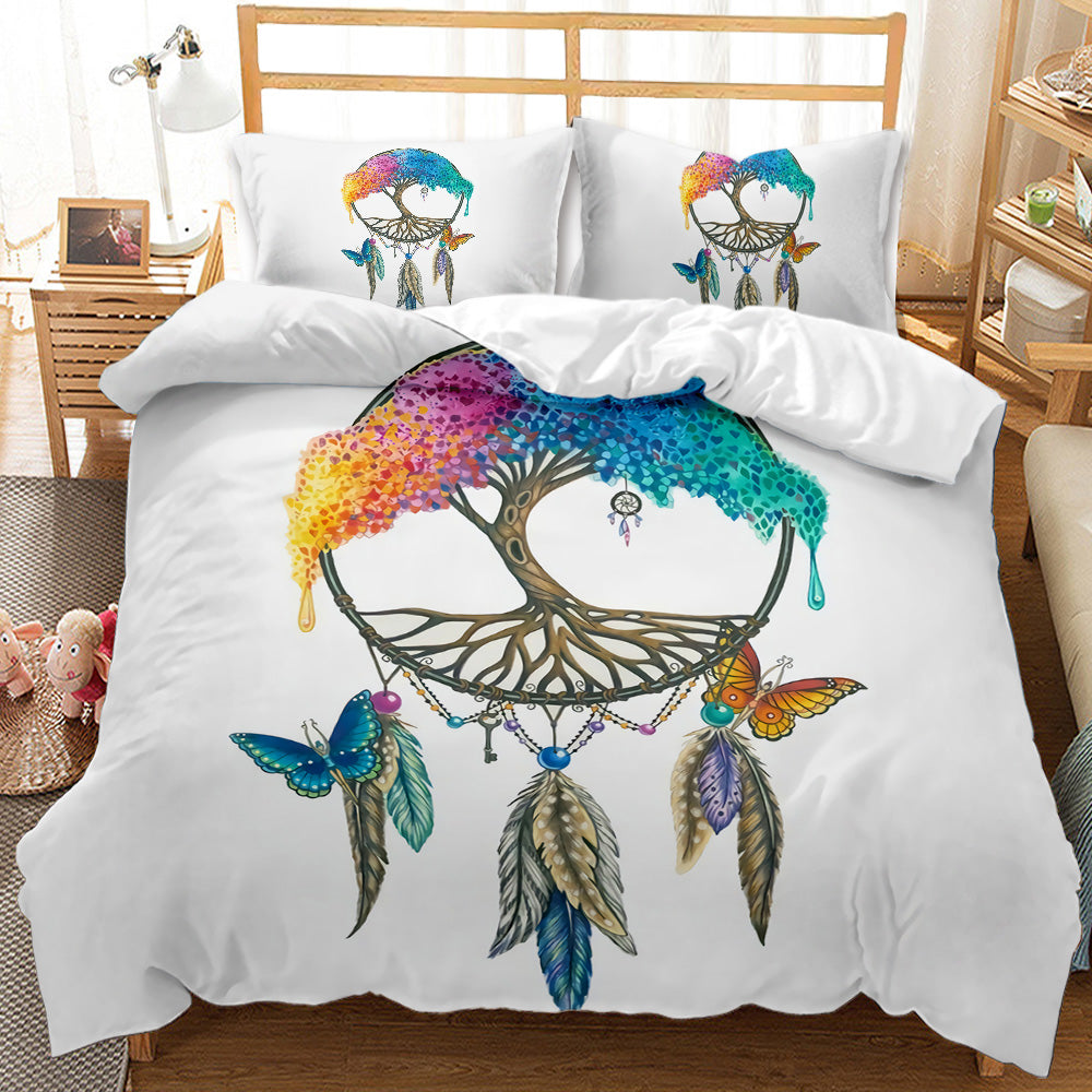 Mystical Dreamcatcher Tree Quilt Set