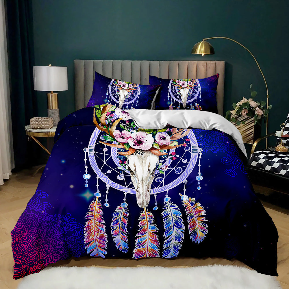 Mystic Dreamcatcher Boho Bedding Set