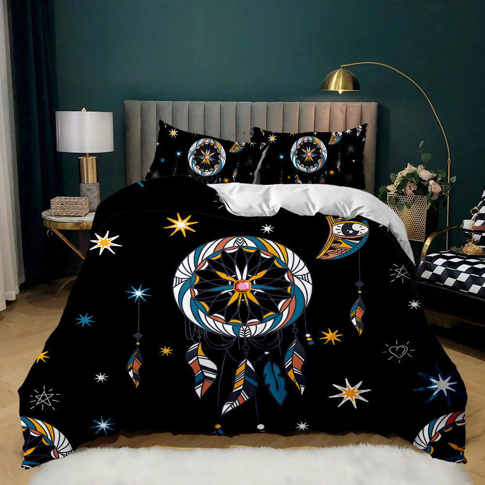 Celestial Dreamcatcher Night Sky Bedding