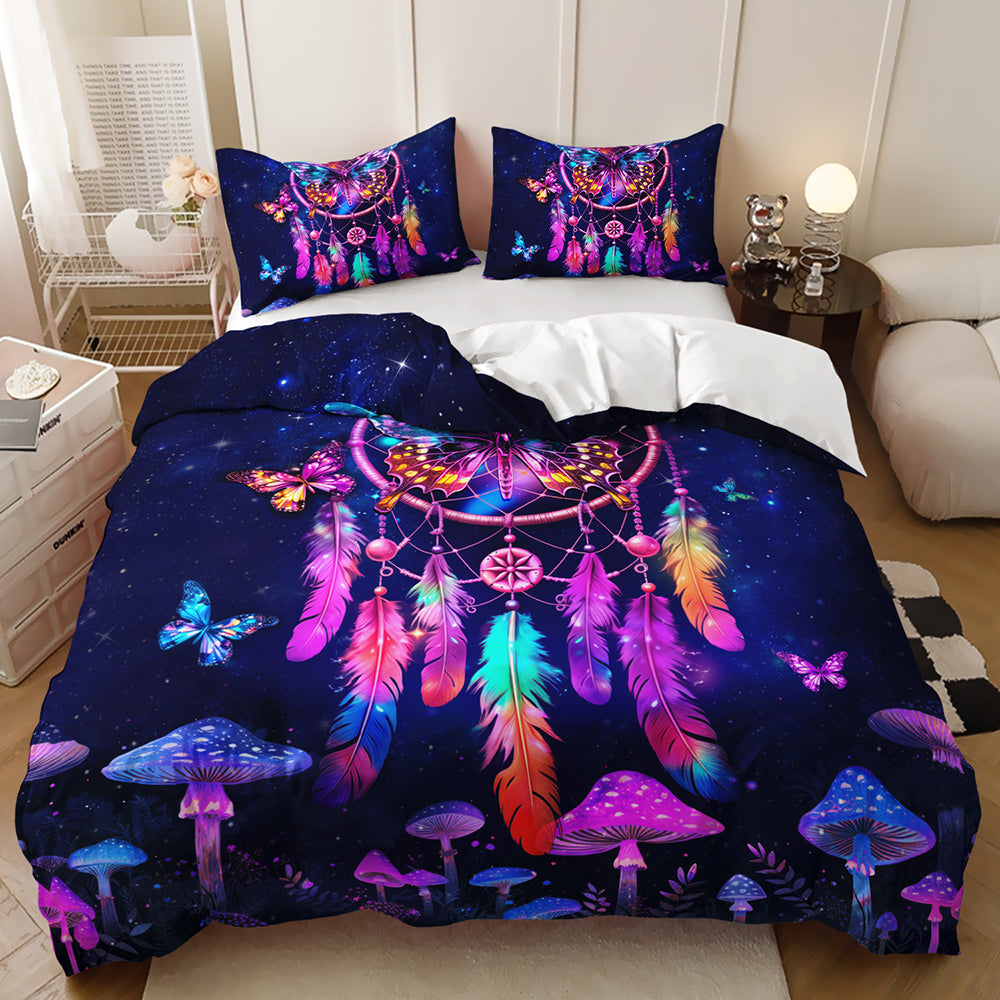 Mystical Dreamcatcher Galaxy Bedding Set
