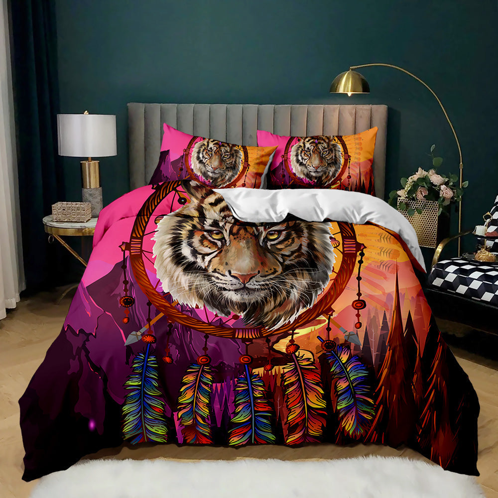 Majestic Tiger Dreamcatcher Duvet Set
