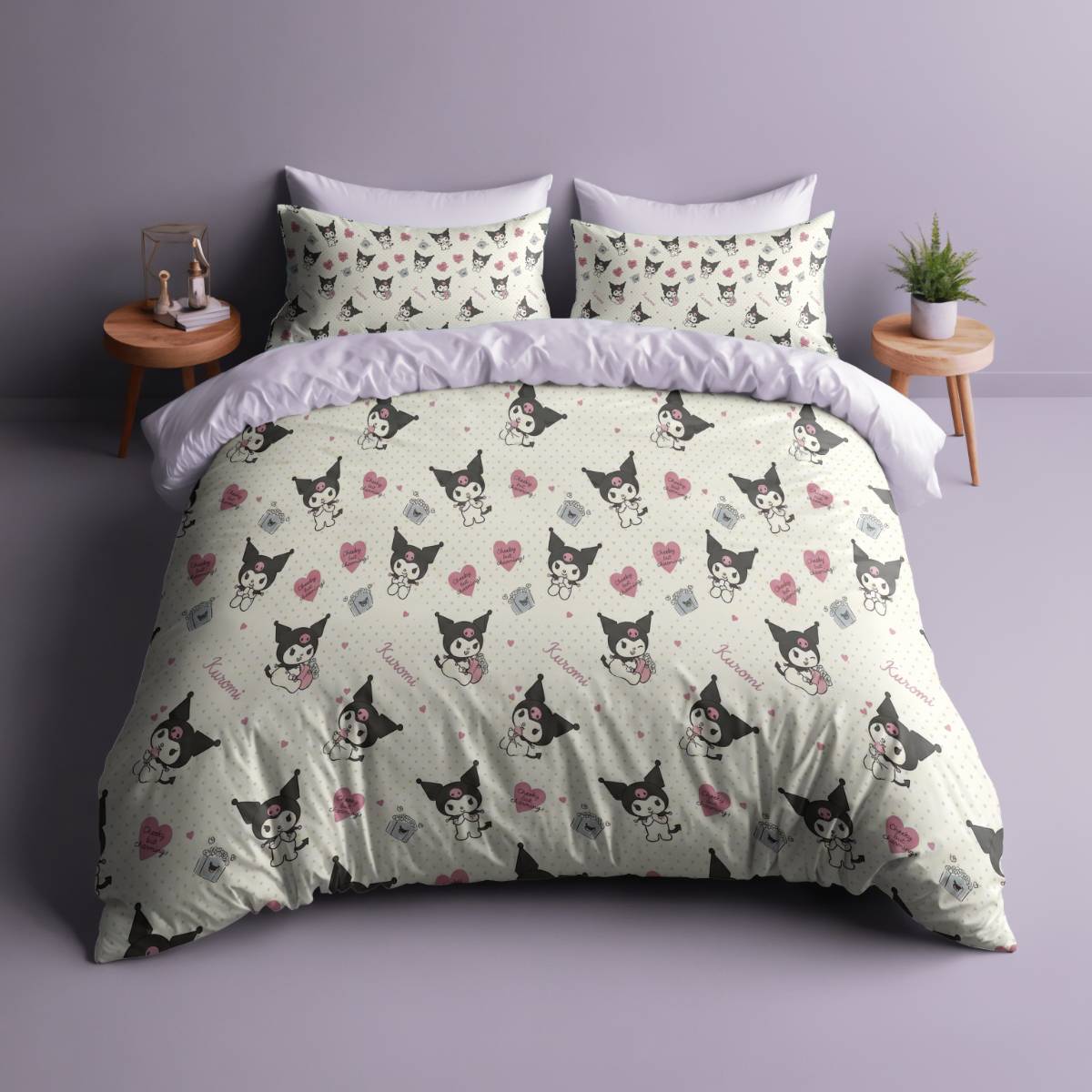 Adorable Puppy Love Quilt Cover Set