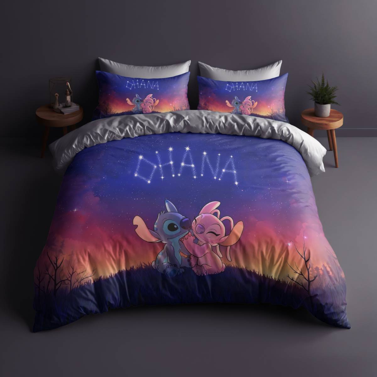 Celestial Companion Night Sky Quilt Set