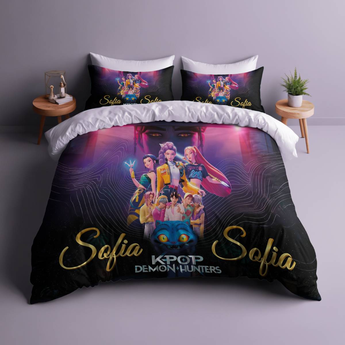 K-Pop Demon Hunters Dream Quilt Set