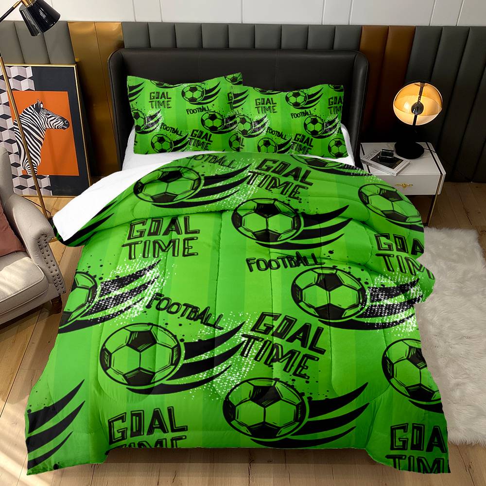 Goal Scorer's Dream Soccer Bedding Set