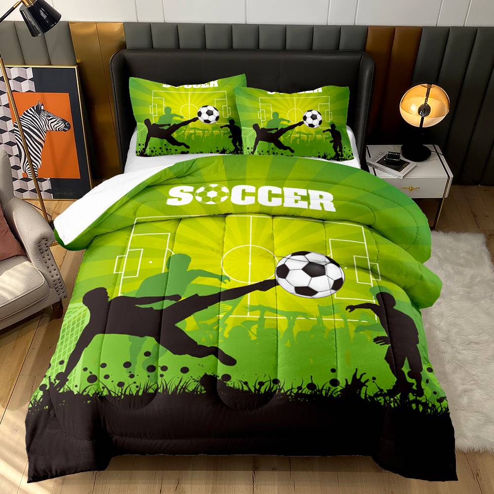 Kickoff Soccer Dreamscape Quilt Cover Set