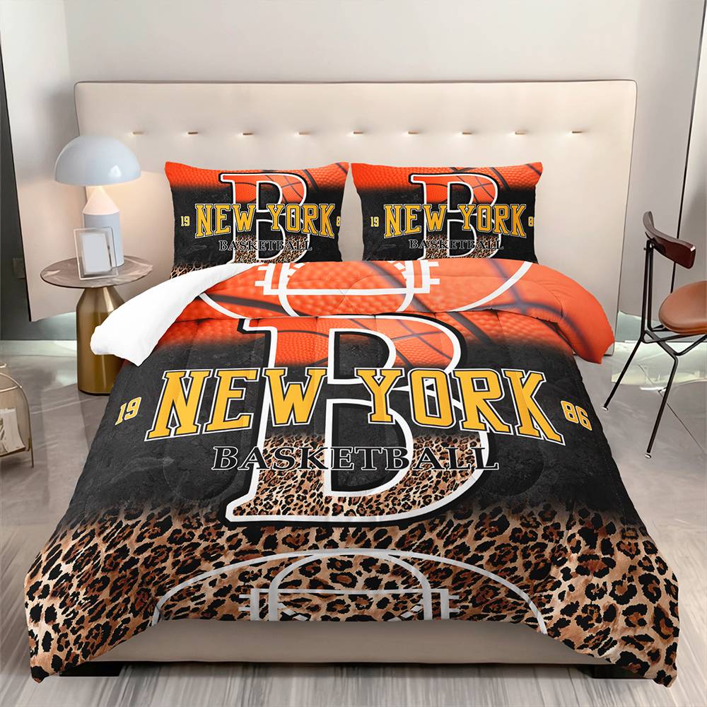 Urban Jungle Basketball Bedding Set