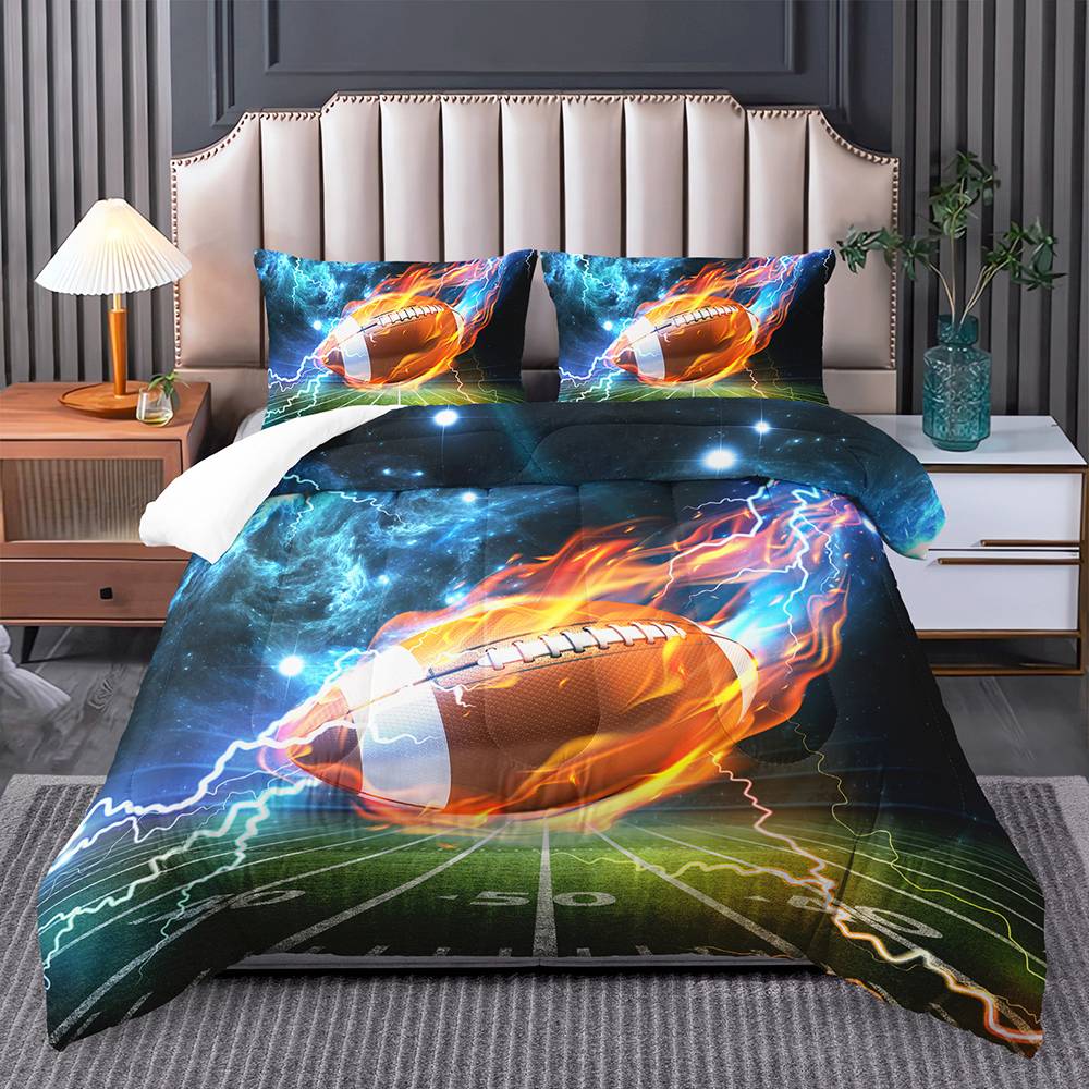 Firestorm Gridiron Dream Quilt Cover Set