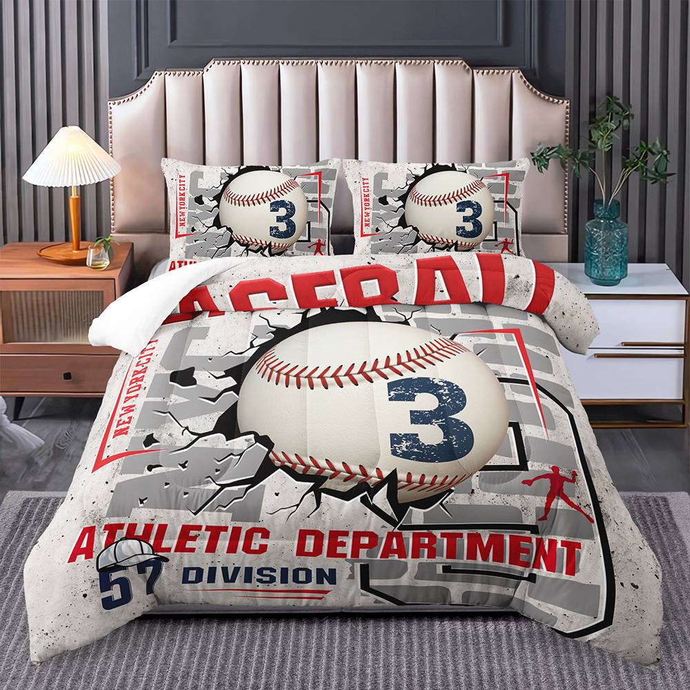 Home Run Baseball Dream Bedding Set