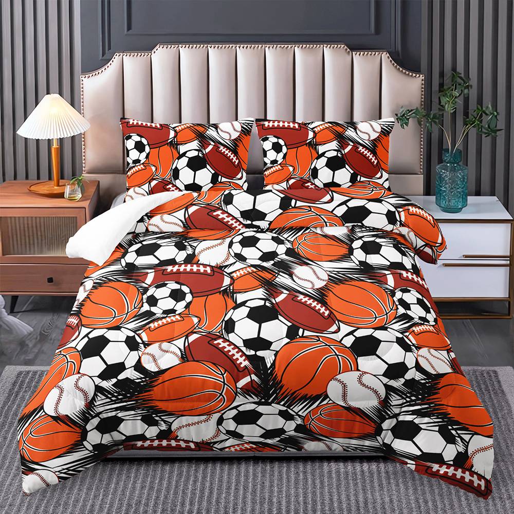 All-Star Sports Fan Quilt Cover Set