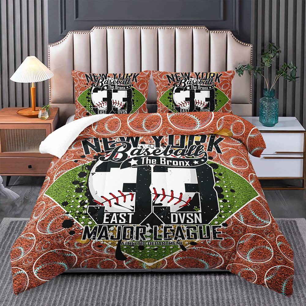 Grand Slam Baseball Dream Quilt Cover Set