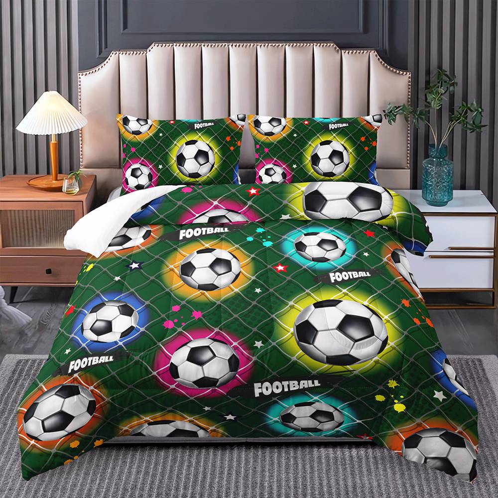 Soccer Star Dreamscape Quilt Cover Set