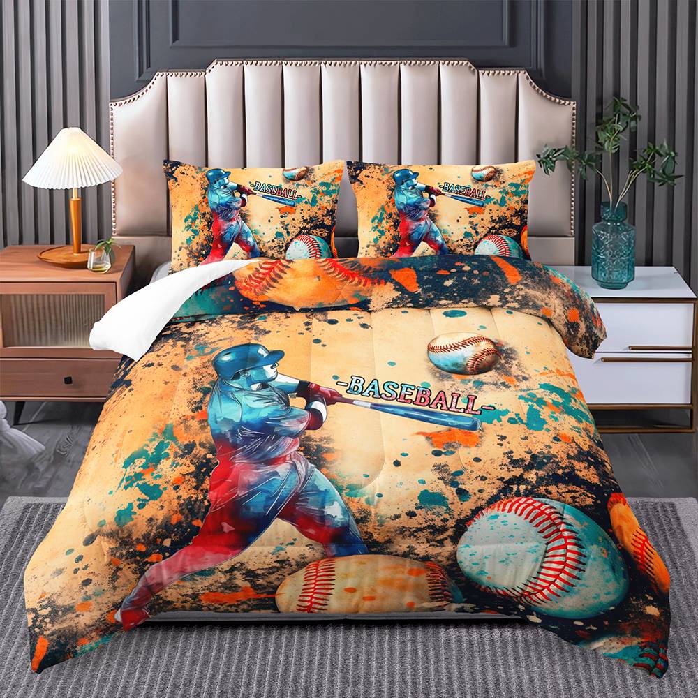 Home Run Baseball Dream Duvet Set
