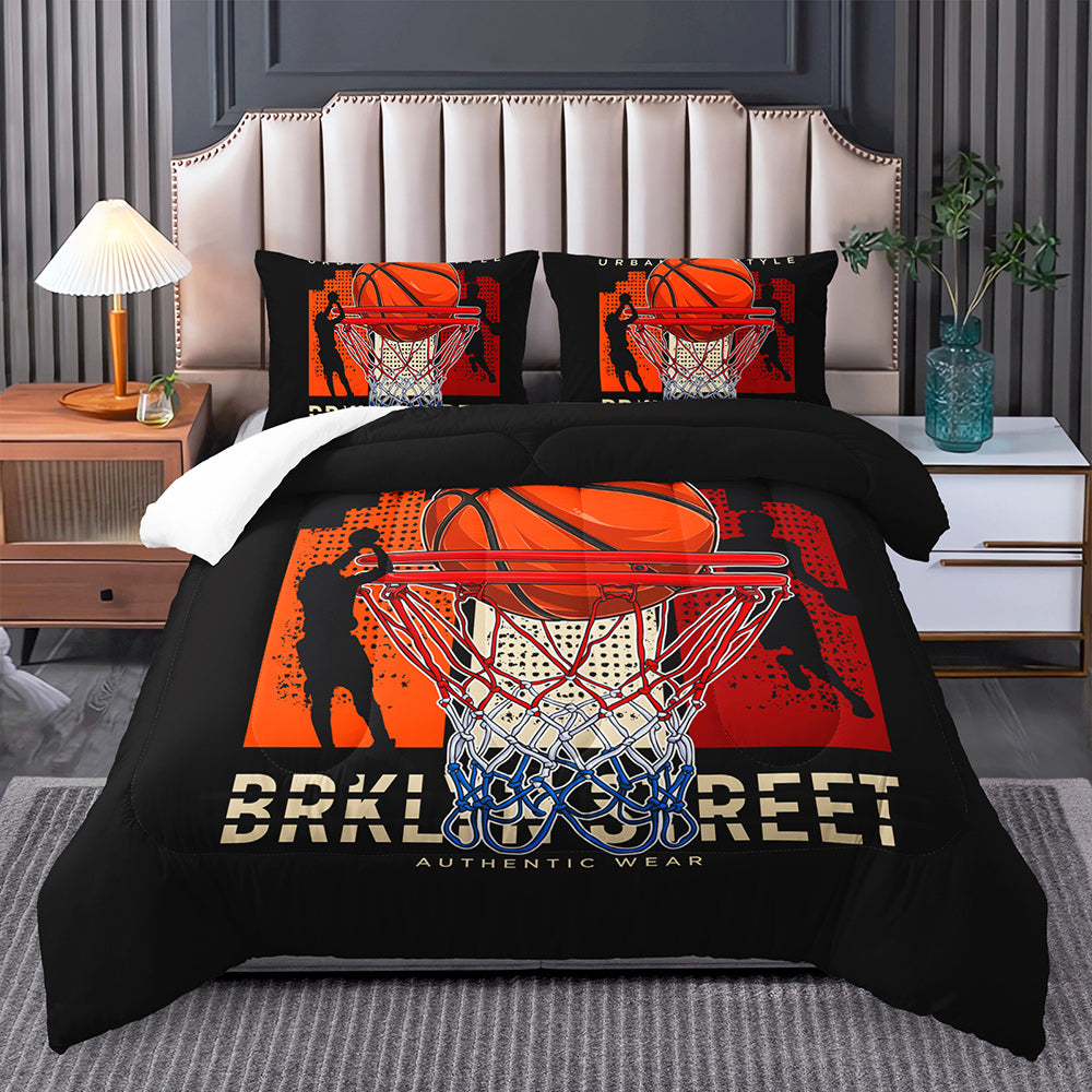 Slam Dunk Hoops Dream Bedding Set