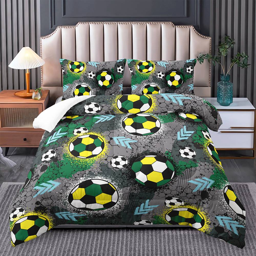 Soccer Dreams Champion Quilt Cover Set