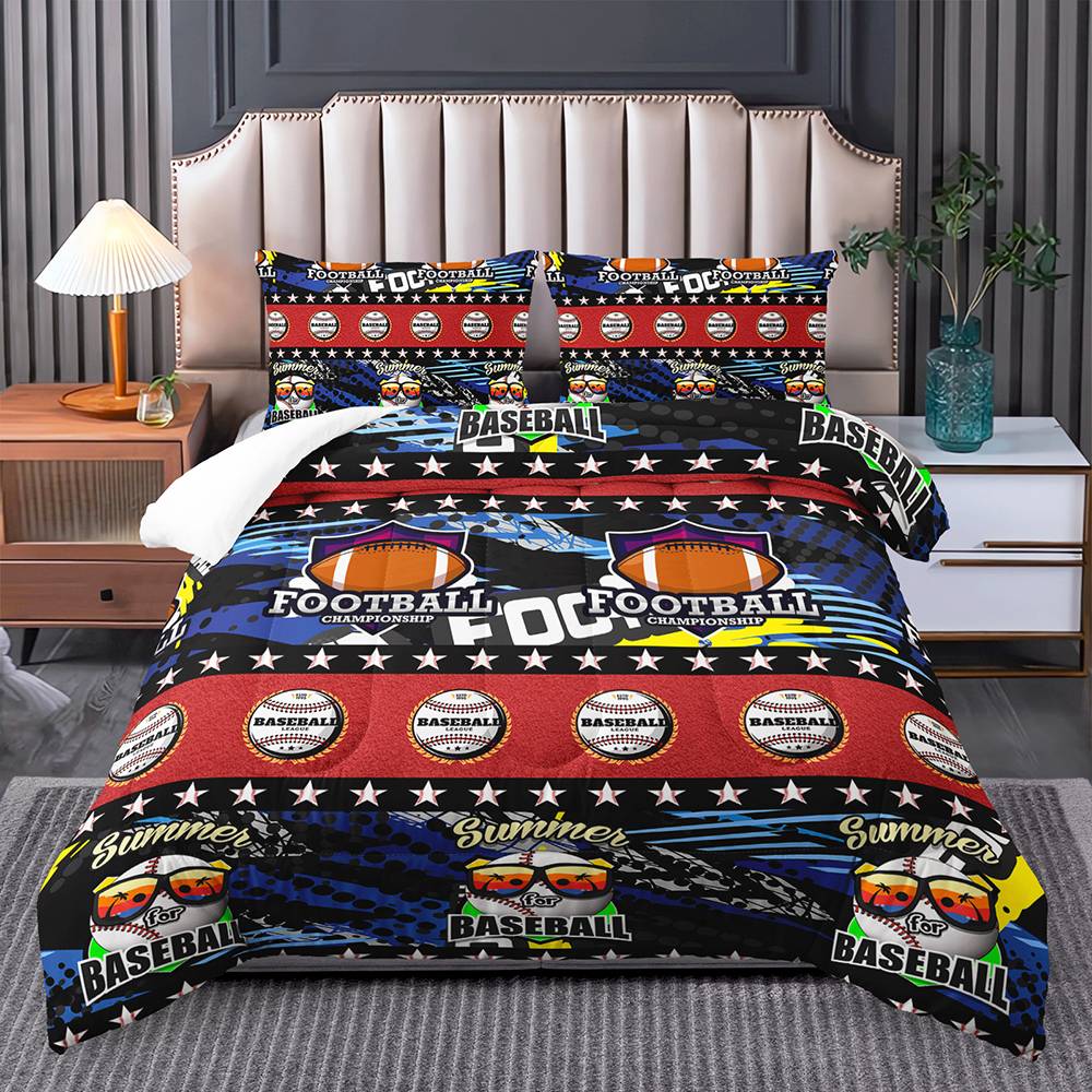 All-Star Sports Extravaganza Quilt Cover Set