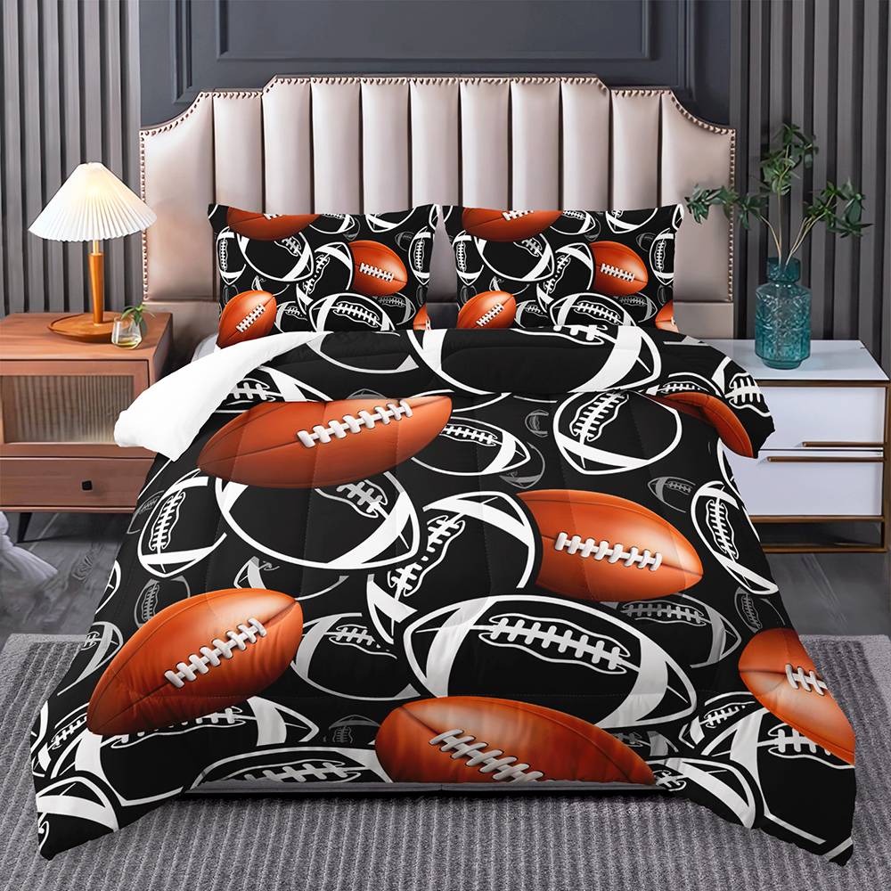 Touchdown Football Bliss Quilt Cover Set